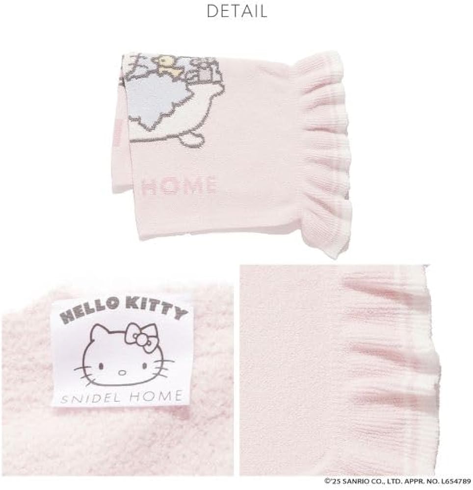 HELLO KITTY　ニットブランケット　ピンク　スナイデルホーム Amazon.co.jp: スナイデルホーム ハローキティ ニットブランケット